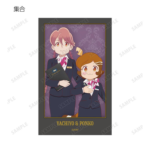 『アポカリプスホテル』描き下ろし ホテルモントレ制服ver. インスタントカメラ風イラストカード3枚セット